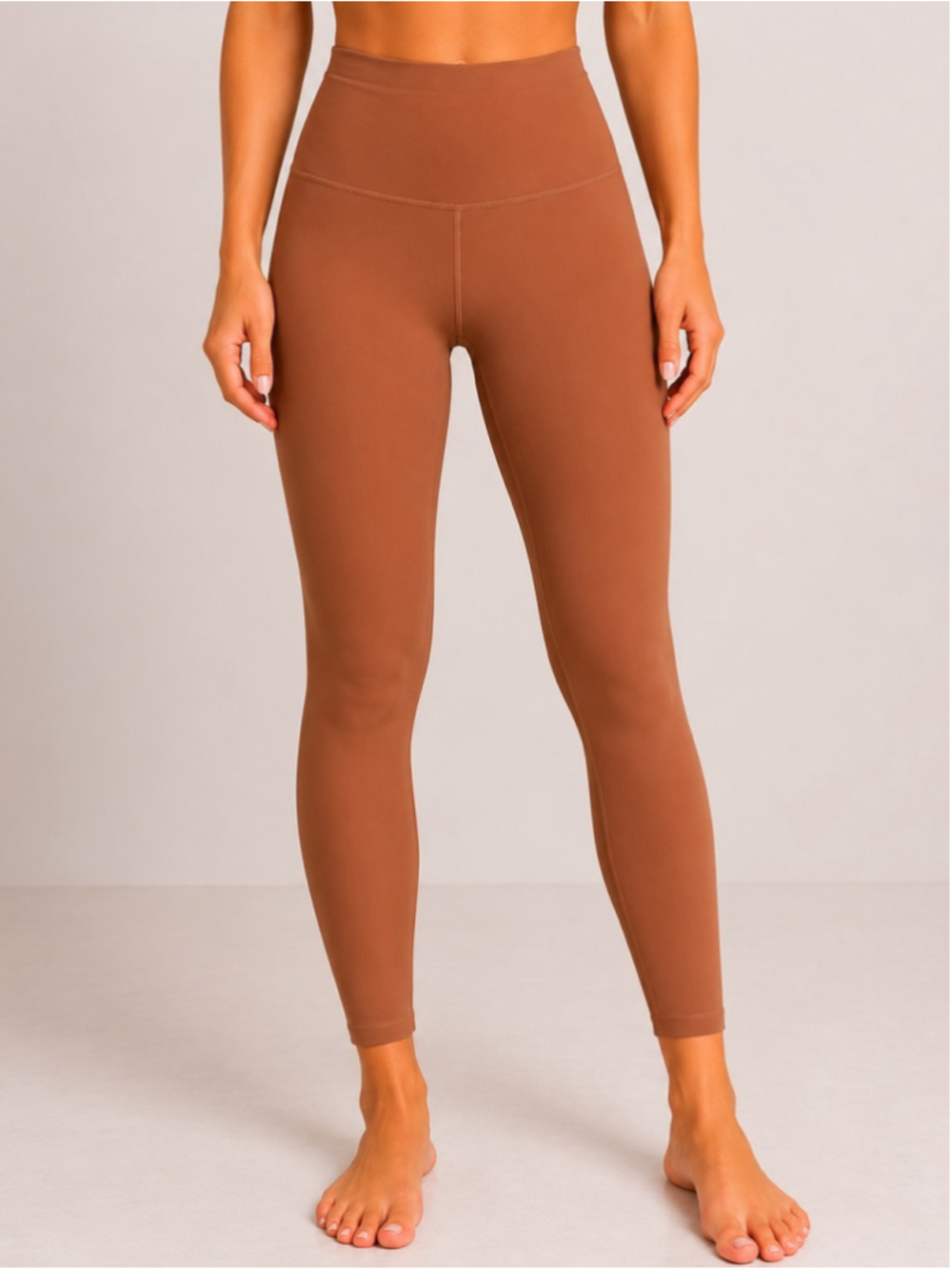 Lululemon Align HR Pant Double Lined Sz 6 Dusty Clay EUC